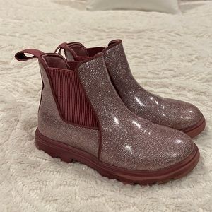 Native Kensington Pink Glitter Boots